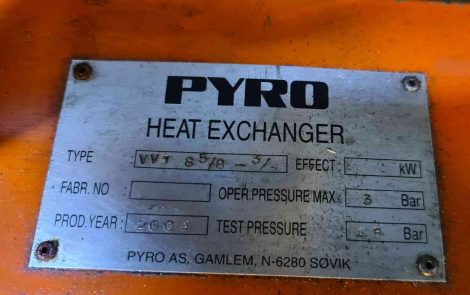 Pyro Heat exchanger - Bilde 2