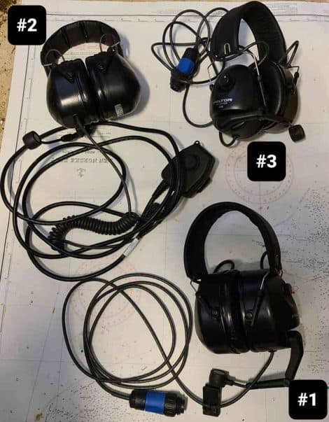 Peltor 3M aviation headset