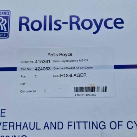 Rolls Royce sparepart #1 - Bilde 3