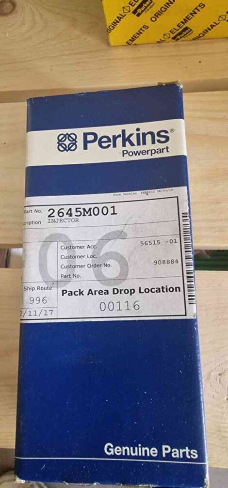 Perkins 2645M001 fuel injector - Bilde 3
