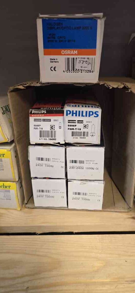 GE CP70 FVA halogenpære – 1000W 240V – GX9.5 - Bilde 5