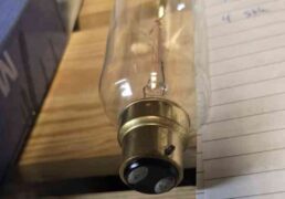 Danlamp NK Lantern 220v 65cd 85w B22